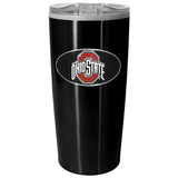 Ohio St. Buckeyes Black Travel Mug - Ohio State Buckeyes - Flyclothing LLC