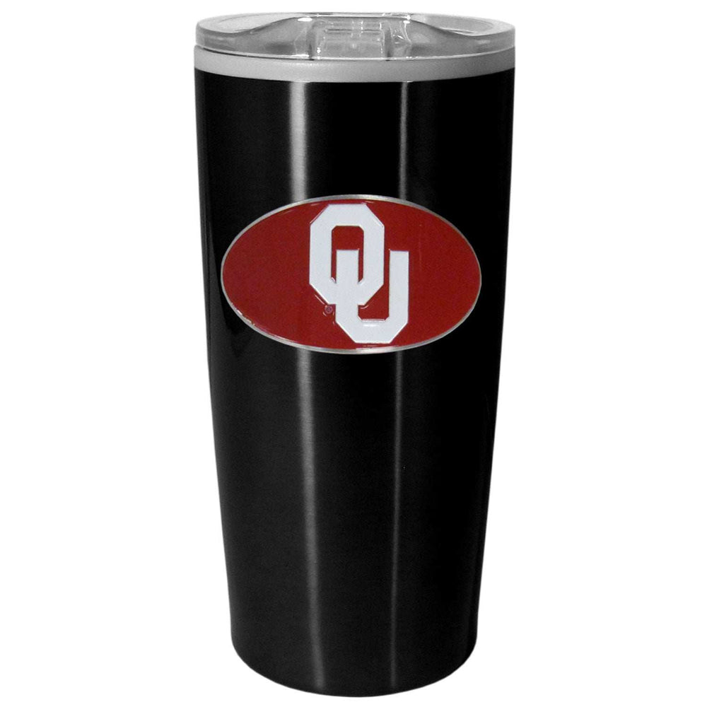 Oklahoma Sooners Black Travel Mug - Oklahoma Sooners - Flyclothing LLC