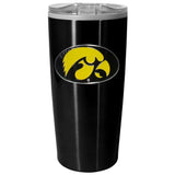 Iowa Hawkeyes Black Travel Mug - Iowa Hawkeyes - Flyclothing LLC