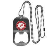 Alabama Crimson Tide Bottle Opener Tag Necklace - Alabama Crimson Tide - Flyclothing LLC