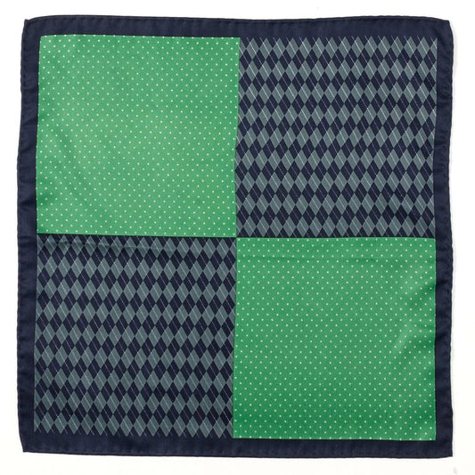 Argyle Dot Multi Pocket Square - Cufflinks.com - Flyclothing LLC