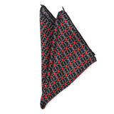 Intertwined Hearts Pocket Square - Cufflinks.com - Flyclothing LLC