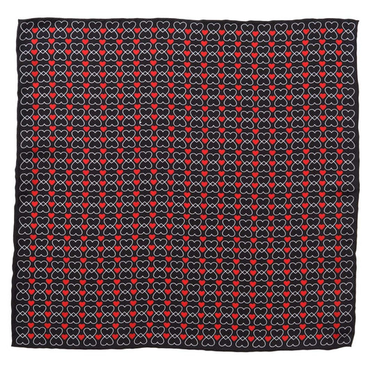 Intertwined Hearts Pocket Square - Cufflinks.com - Flyclothing LLC