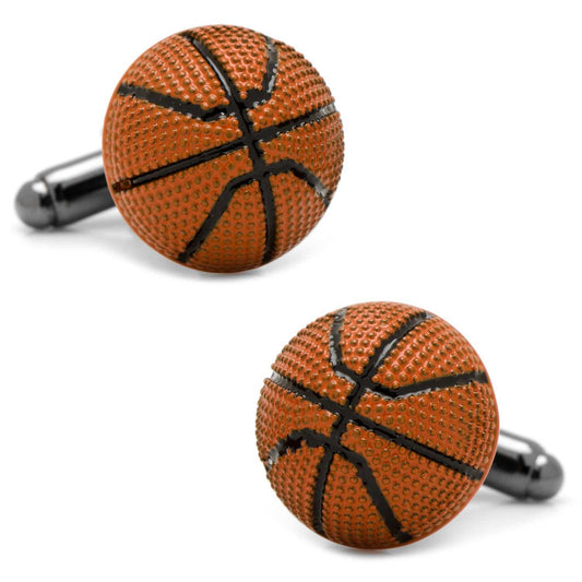 Basketball Cufflinks - Cufflinks.com - Flyclothing LLC
