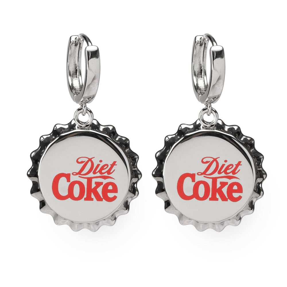 Diet Coke Bottle Cap Dangle Earrings - Cufflinks.com - Flyclothing LLC