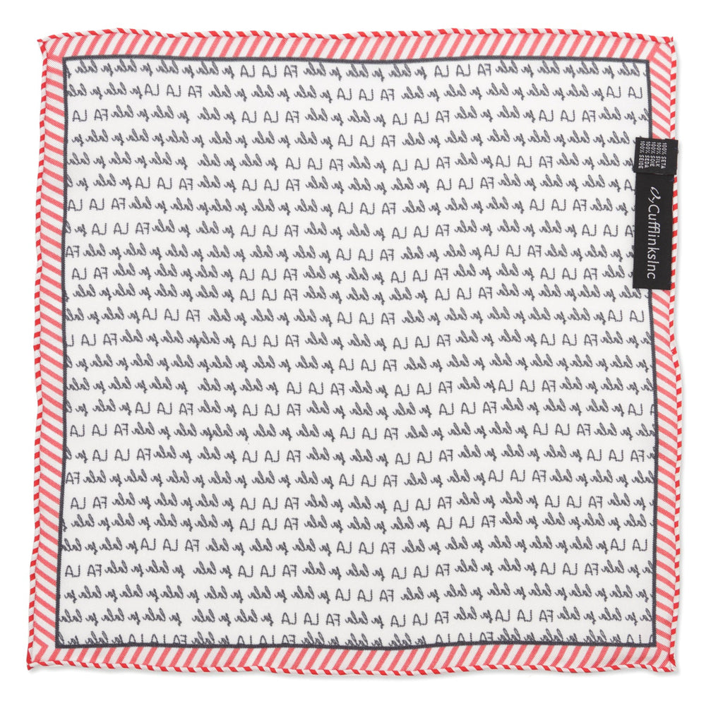 Fa La La Holiday Pocket Square - Cufflinks.com - Flyclothing LLC