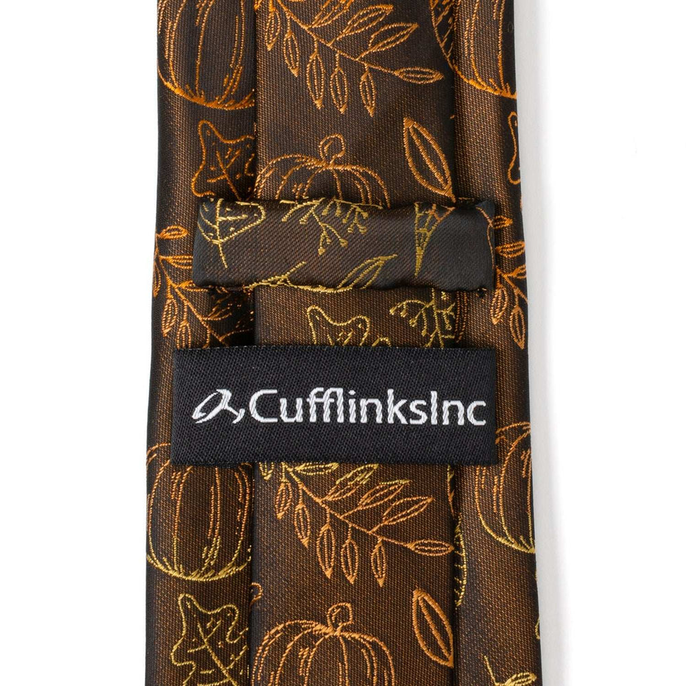 Fall Spice Men's Brown Tie - Cufflinks.com - Flyclothing LLC