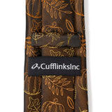 Fall Spice Men's Brown Tie - Cufflinks.com - Flyclothing LLC