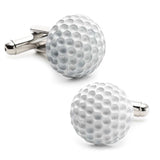 Enamel Golf Ball Cufflinks - Cufflinks.com - Flyclothing LLC
