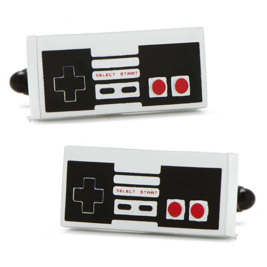 Vintage Game Controller 3D Cufflinks - Cufflinks.com - Flyclothing LLC