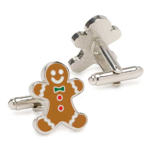 Gingerbread Cufflinks - Cufflinks.com - Flyclothing LLC