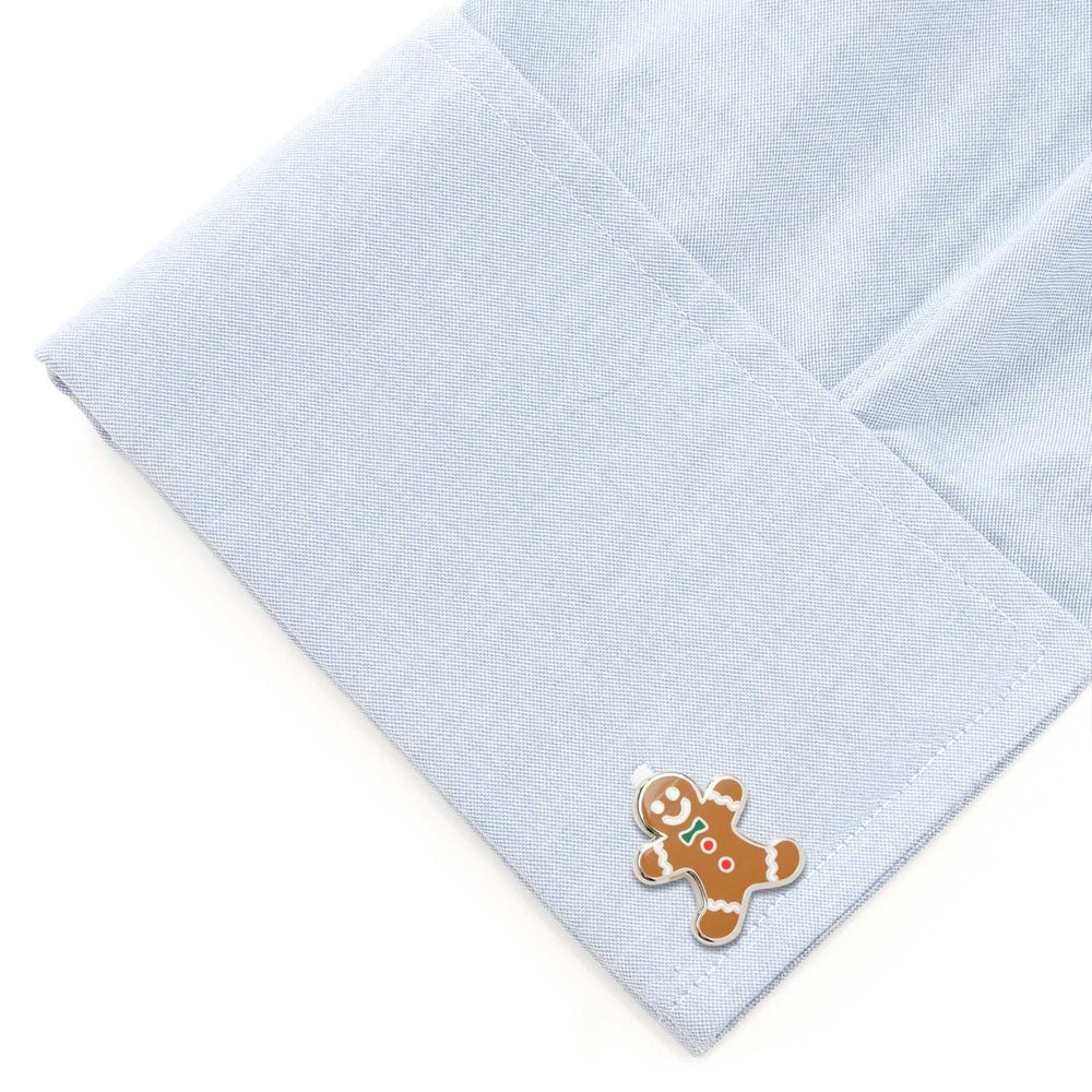 Gingerbread Cufflinks - Cufflinks.com - Flyclothing LLC