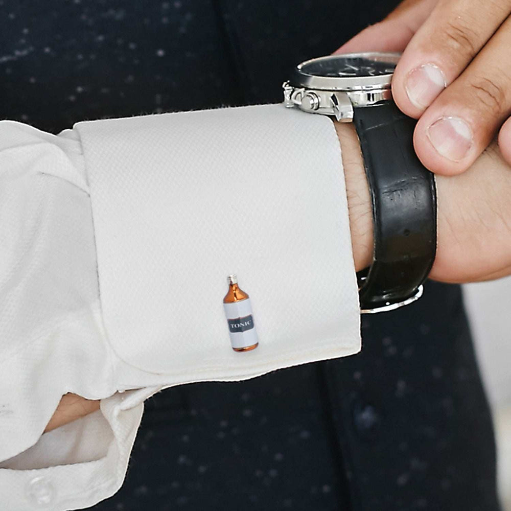 Gin Tonic Cufflinks - Cufflinks.com - Flyclothing LLC