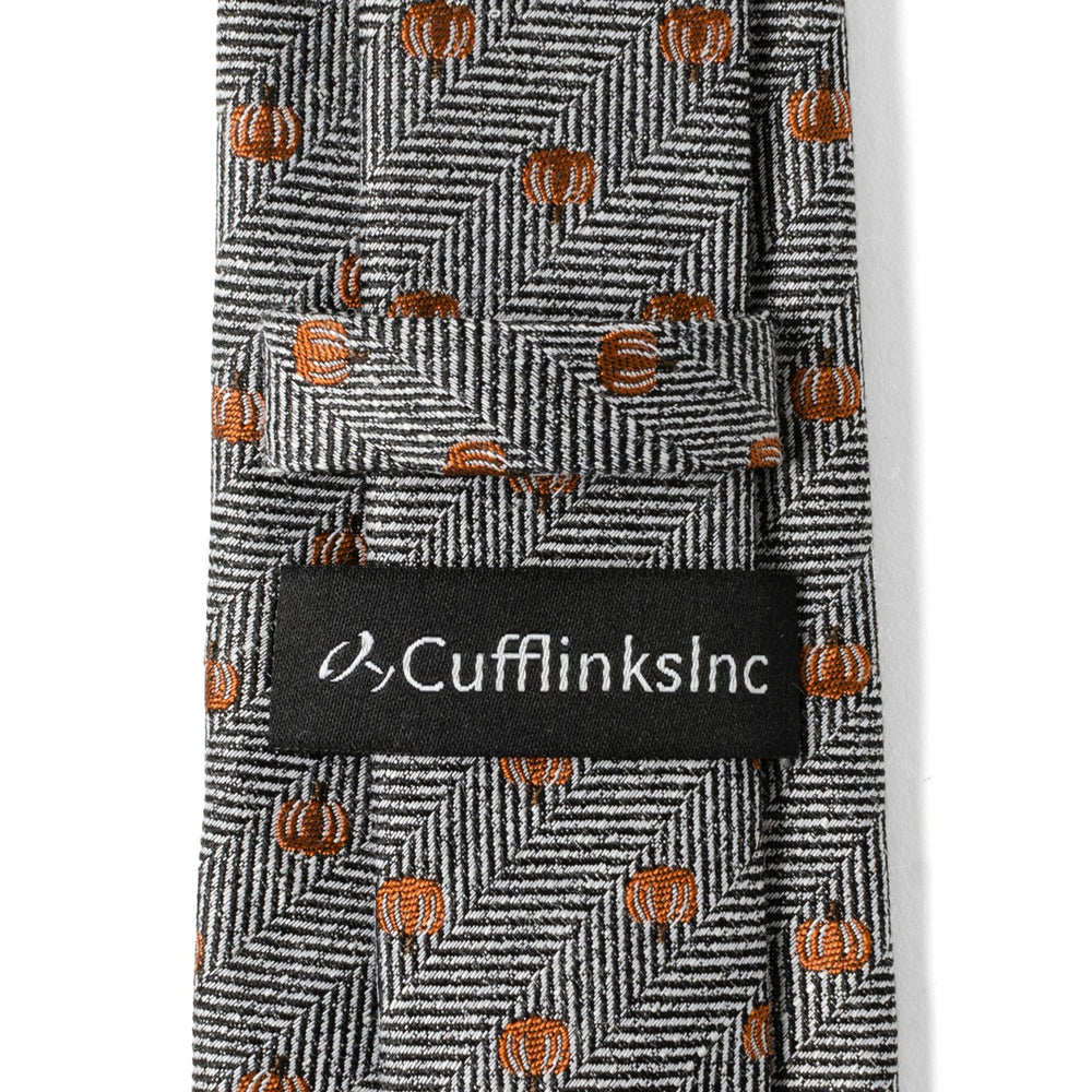 Holiday Pumpkin Herringbone Tie - Cufflinks.com - Flyclothing LLC
