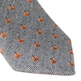Holiday Pumpkin Herringbone Tie - Cufflinks.com - Flyclothing LLC