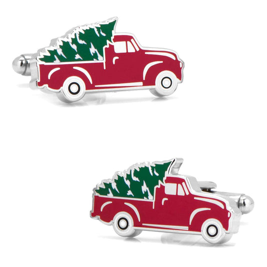 Holiday Truck Cufflinks - Cufflinks.com - Flyclothing LLC