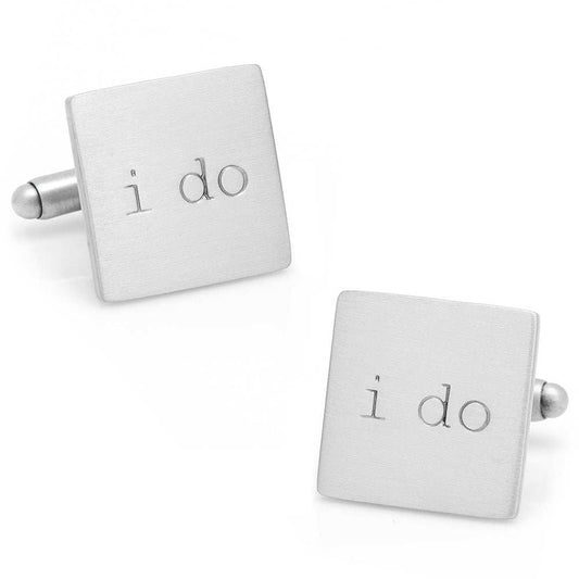 Wedding Series I Do Cufflinks - Cufflinks.com - Flyclothing LLC