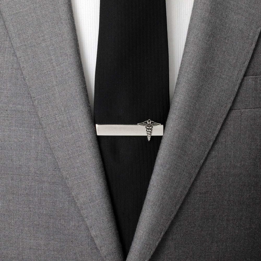 Medical Caduceus Tie Bar - Cufflinks.com - Flyclothing LLC