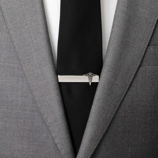 Medical Caduceus Tie Bar - Cufflinks.com - Flyclothing LLC