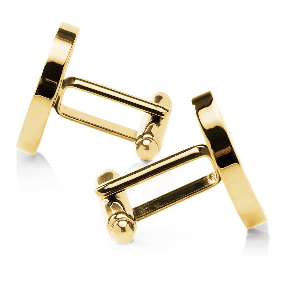 New York State Seal Cufflinks - Cufflinks.com - Flyclothing LLC
