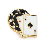 Poker Lapel Pin - Cufflinks.com - Flyclothing LLC