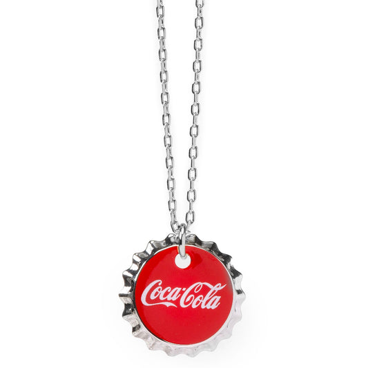 Coca-Cola Red Bottle Cap Necklace
