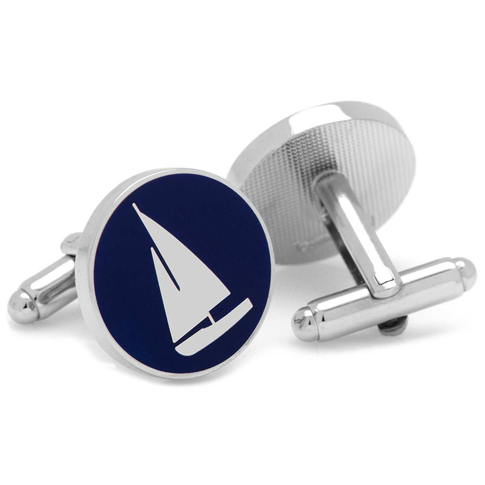Sailboat Cufflinks - Cufflinks.com - Flyclothing LLC