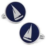 Sailboat Cufflinks - Cufflinks.com - Flyclothing LLC