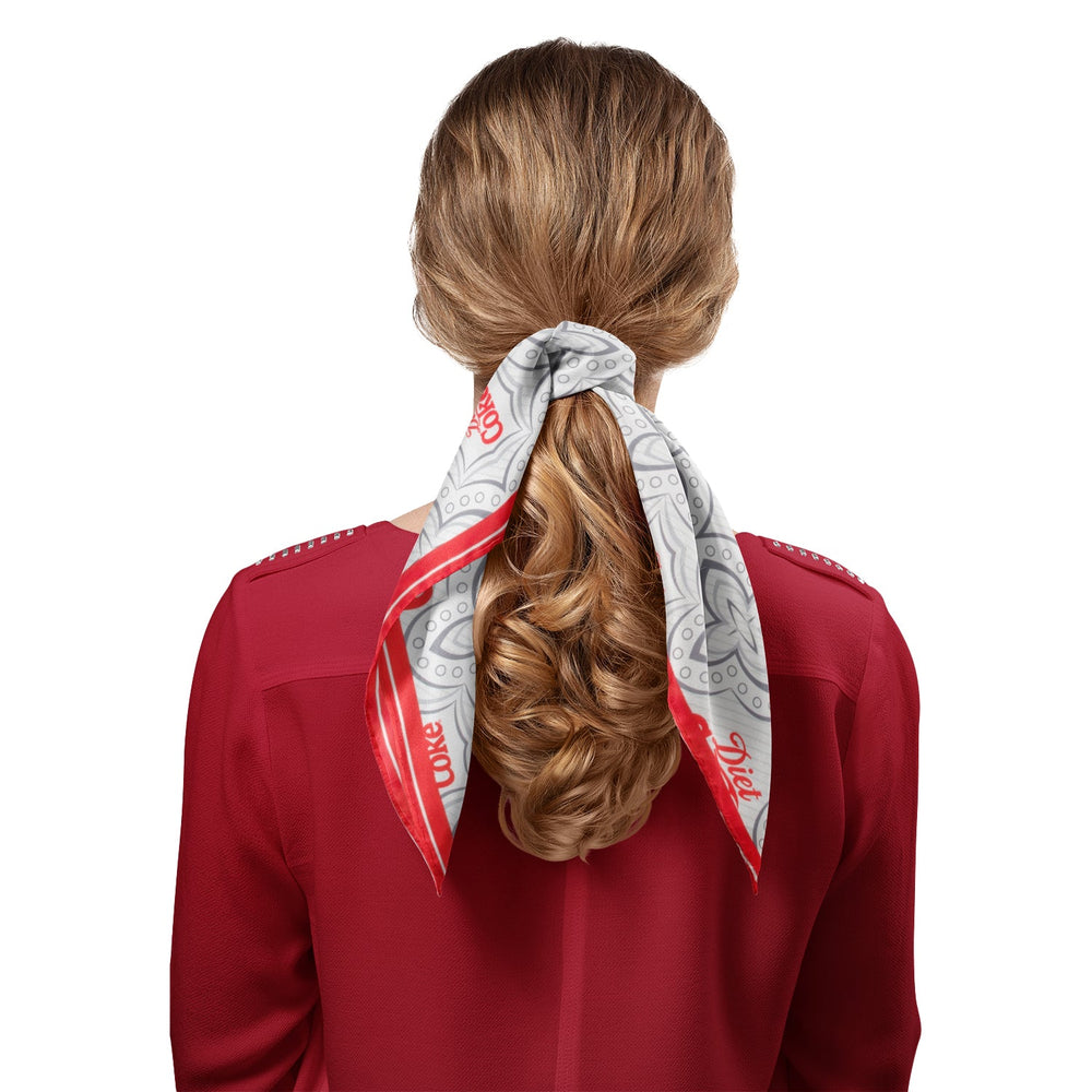 Diet Coke Satin Grey Scarf - Cufflinks.com - Flyclothing LLC
