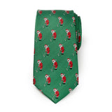 Santa Golf Par-Tee Men's Green Tie - Cufflinks.com - Flyclothing LLC