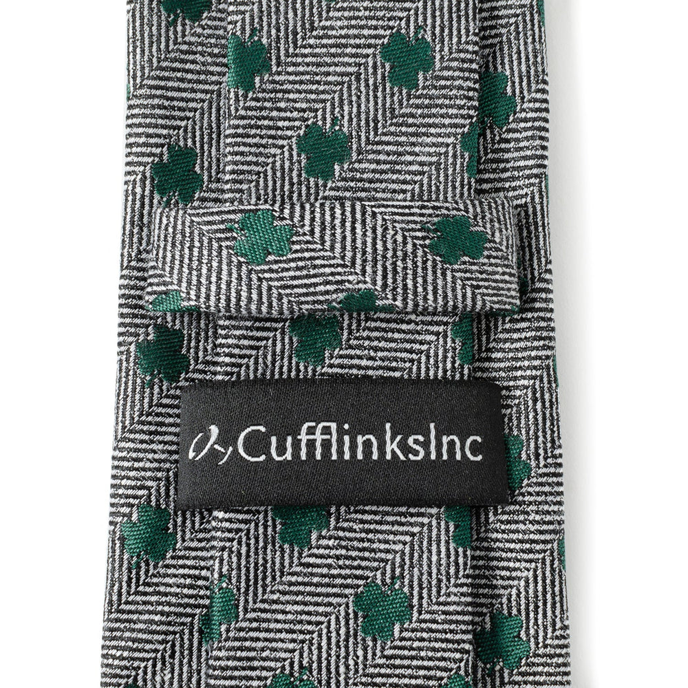 Herringbone Shamrock Men's Tie - Cufflinks.com - Flyclothing LLC