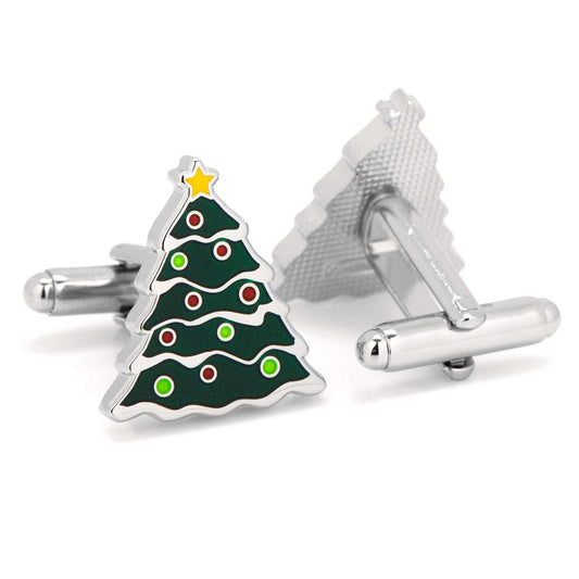 Christmas Tree Cufflinks - Cufflinks.com - Flyclothing LLC