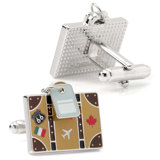 Traveler Suitcase Cufflinks - Cufflinks.com - Flyclothing LLC