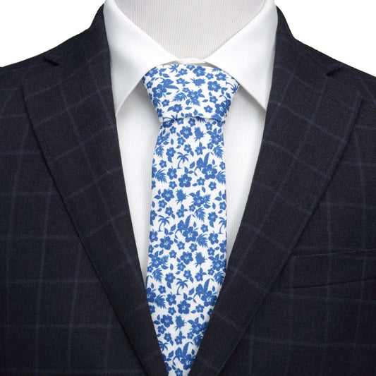 Tropical Blue Men’s Tie - Cufflinks.com - Flyclothing LLC