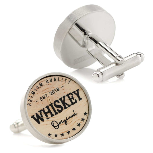 Whiskey Barrel Cufflinks - Cufflinks.com - Flyclothing LLC