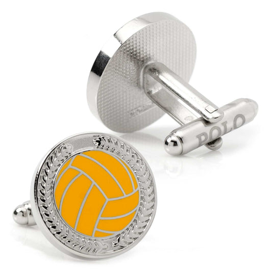 Water Polo Embossed Cufflinks - Cufflinks.com - Flyclothing LLC