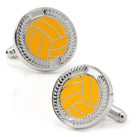 Water Polo Embossed Cufflinks - Cufflinks.com - Flyclothing LLC