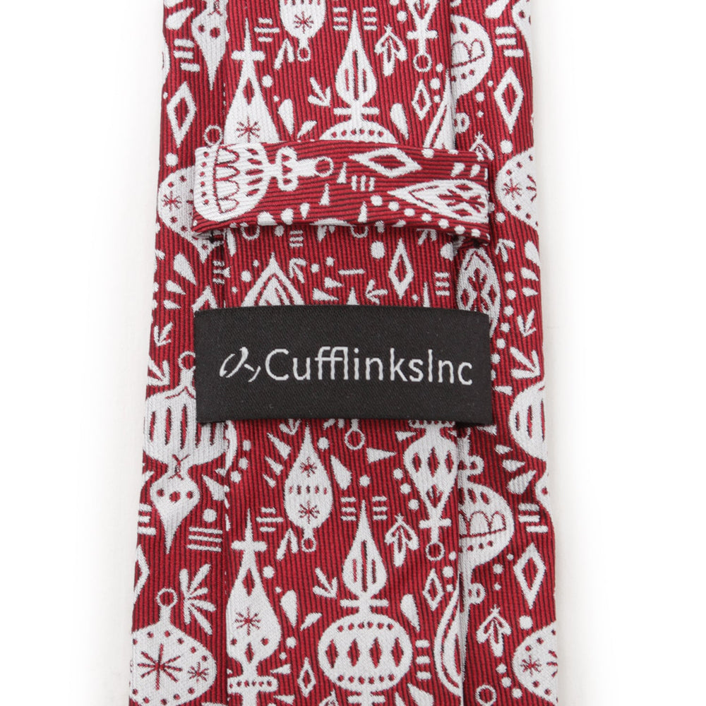Christmas Wrap Red Men's Tie - Cufflinks.com - Flyclothing LLC