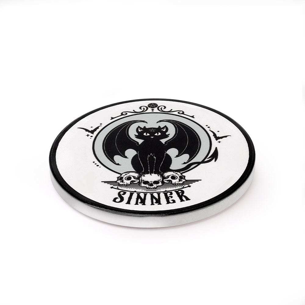 Alchemy Gothic Sinner Coaster - Alchemy Gothic - Flyclothing LLC