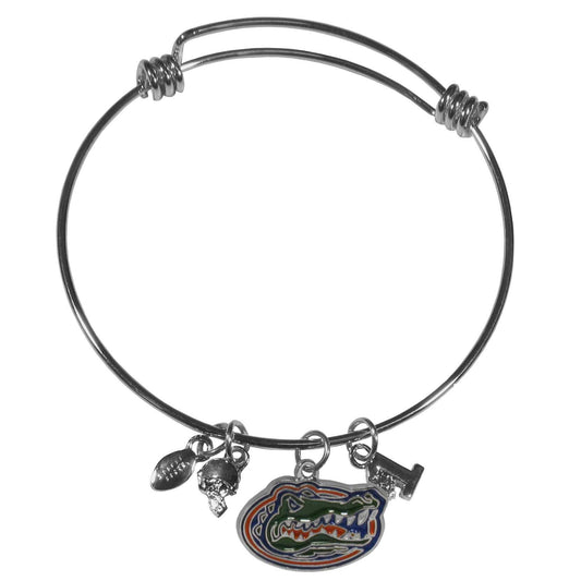 Florida Gators Charm Bangle Bracelet - Florida Gators - Flyclothing LLC