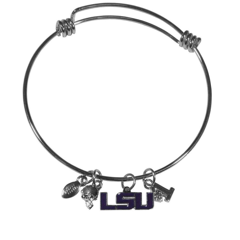 LSU Tigers Charm Bangle Bracelet - LSU Tigers - Flyclothing LLC