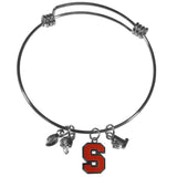 Syracuse Orange Charm Bangle Bracelet - Syracuse Orange - Flyclothing LLC