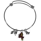 Arizona St. Sun Devils Charm Bangle Bracelet - Arizona St. Sun Devils - Flyclothing LLC