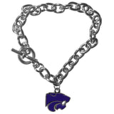 Kansas St. Wildcats Charm Chain Bracelet - Kansas St. Wildcats - Flyclothing LLC