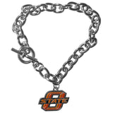 Oklahoma State Cowboys Charm Chain Bracelet - Oklahoma St. Cowboys - Flyclothing LLC