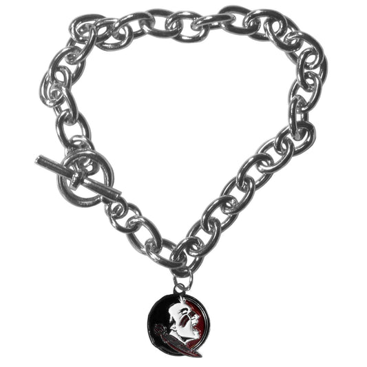 Florida St. Seminoles Charm Chain Bracelet - Florida St. Seminoles - Flyclothing LLC