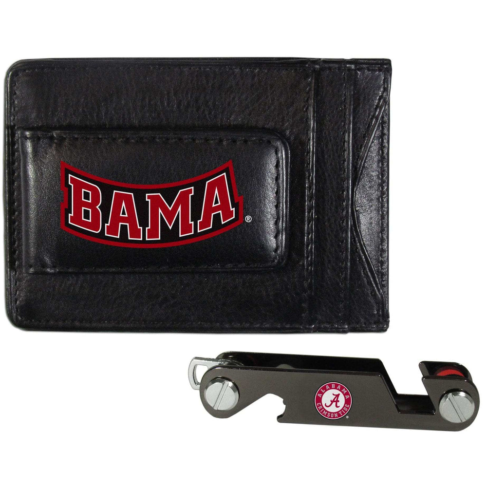 Alabama Crimson Tide Leather Cash & Cardholder & Key Organizer - Alabama Crimson Tide - Flyclothing LLC