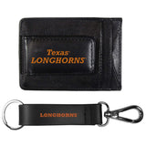 Texas Longhorns Leather Cash & Cardholder & Strap Key Chain - Texas Longhorns - Flyclothing LLC