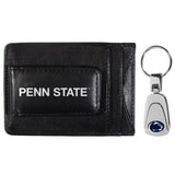 Penn St. Nittany Lions Leather Cash & Cardholder & Steel Key Chain - Penn St. Nittany Lions - Flyclothing LLC