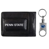 Penn St. Nittany Lions Leather Cash & Cardholder & Valet Key Chain - Penn St. Nittany Lions - Flyclothing LLC